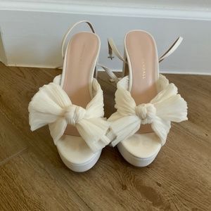 Loeffler Randall White Pump